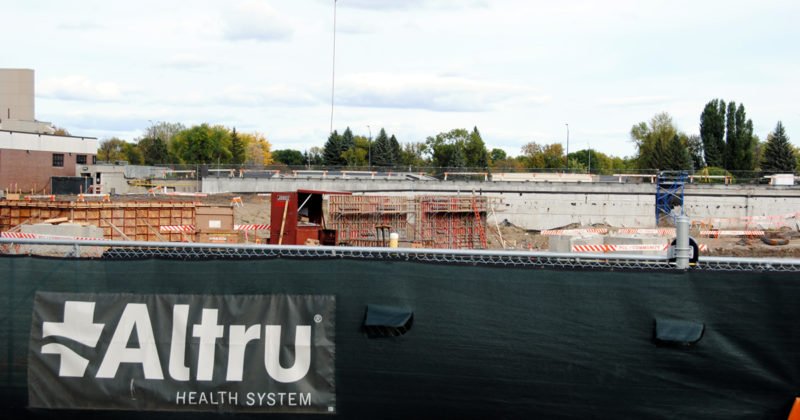Altru project in progress